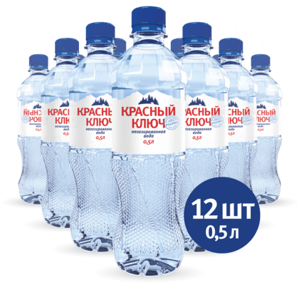 Красный Ключ негазированная, 0.5л